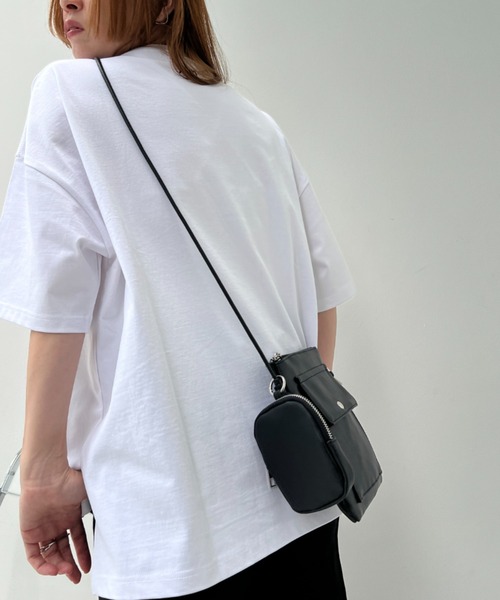 y/m（イム）の「ポーチ付きミニショルダーBAG（ショルダーバッグ・レディース・ブラック・FREE）」の7枚目の写真