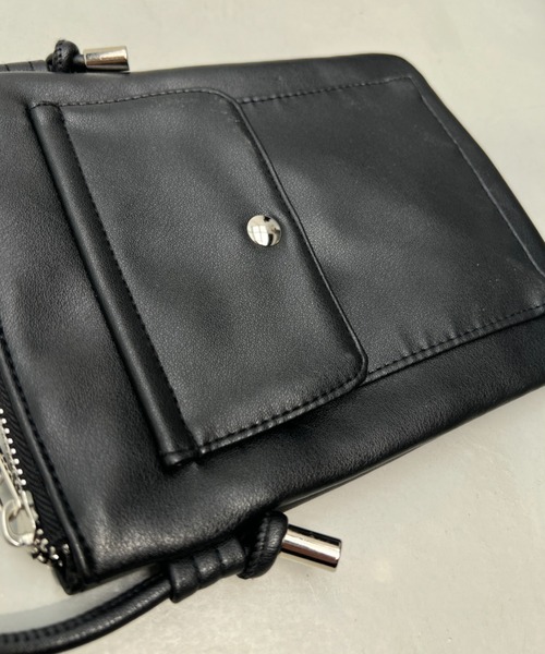y/m（イム）の「ポーチ付きミニショルダーBAG（ショルダーバッグ・レディース・ブラック・FREE）」の11枚目の写真