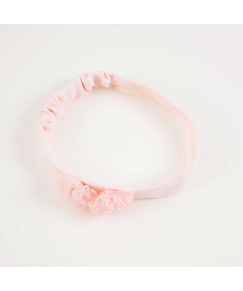 KP（ケーピー）の「うさ耳ギフト袋付きヘアバンド＆スタイセット（スタイ/よだれかけ・キッズ・ピンク・FREE）」の5枚目の写真