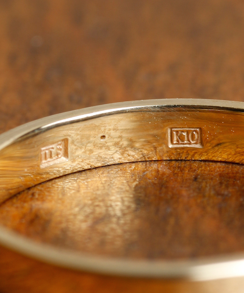 idealismsound イデアリズムサウンド gold/ 10K アクセサリー yellow gold 14102 plate ring