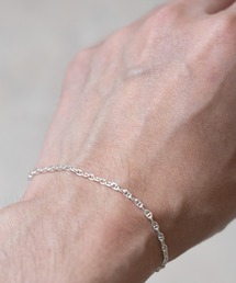 SENTI（センティ）の「FINE MARINA CHAIN BRACELET SV  マリーナチェーン細ブレスレット シルバー（ブレスレット）」