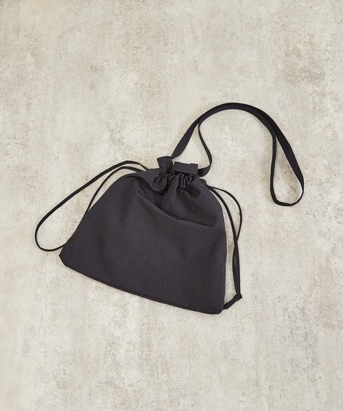 SLOW（スロウ）の「SLOW スロウ / span nylon-red cross shoulder 撥水スパンナイロンレッドクロスショルダーバッグ / 586S136P（ショルダーバッグ・メンズ・ベージュ/パープル/ブラック/グレー・FREE）」の14枚目の写真