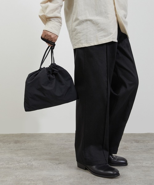 SLOW（スロウ）の「SLOW スロウ / span nylon-red cross shoulder 撥水スパンナイロンレッドクロスショルダーバッグ / 586S136P（ショルダーバッグ・メンズ・ベージュ/パープル/ブラック/グレー・FREE）」の17枚目の写真