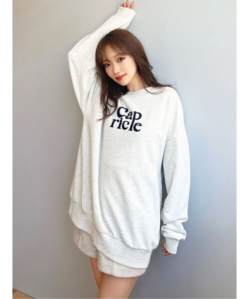 RESEXXY(リゼクシー)の「オーバースウェット(スウェット・レディース・パープル/グリーン/グレー/ブラック・FREE)」の9枚目の写真