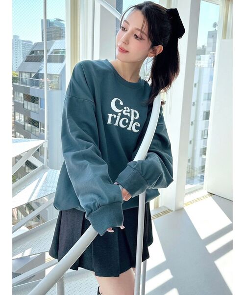 RESEXXY(リゼクシー)の「オーバースウェット(スウェット・レディース・パープル/グリーン/グレー/ブラック・FREE)」の13枚目の写真