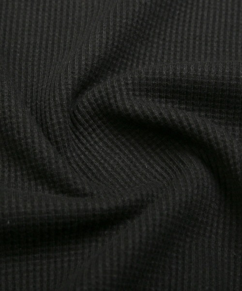 LUXSTYLE(ラグスタイル)の「ワッフルノースリーブTシャツ(Tシャツ/カットソー・メンズ・ホワイト/ブラック・XL/L/M)」の11枚目の写真