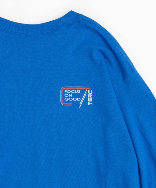 MAISON SPECIAL（メゾンスペシャル）の「Sponsor Logo Print Long Sleeve T-shirt/スポンサーロゴロンTEE【MAISON SPECIAL/メゾンスペシャル】（Tシャツ/カットソー・レディース・ブルー/ブラック/ホワイト・FREE）」の22枚目の写真