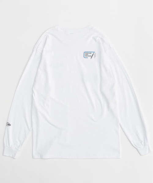 MAISON SPECIAL（メゾンスペシャル）の「Sponsor Logo Print Long Sleeve T-shirt/スポンサーロゴロンTEE【MAISON SPECIAL/メゾンスペシャル】（Tシャツ/カットソー・レディース・ブルー/ブラック/ホワイト・FREE）」の16枚目の写真