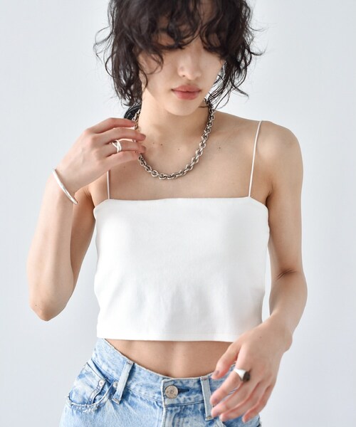 CODE A(コードエー)の「◆CODE A | bandeau bra top(チューブトップ・レディース・ブラック/ホワイト・00)」の3枚目の写真