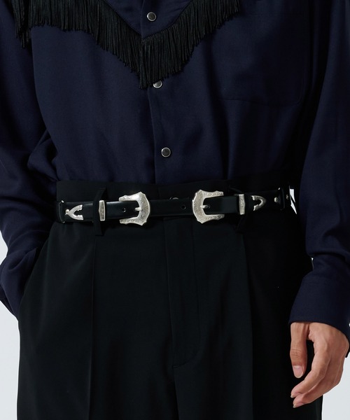 TOGA（トーガ）の「Double buck nylon belt（ベルト・メンズ・ブラック・FREE）」の8枚目の写真