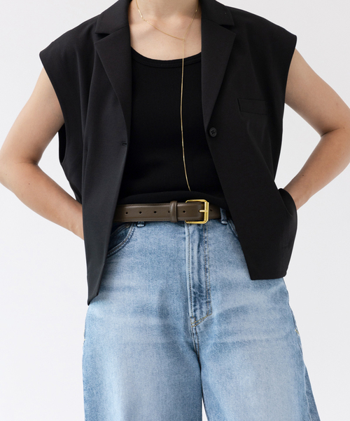 IENA（イエナ）の「MAISON BOINET/メゾンボワネ LETHER BELT ベルト