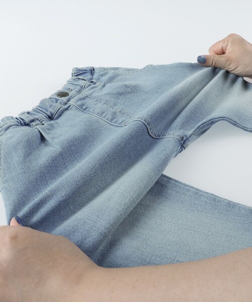 DRC branshes(ディーアールシーブランシェス)の「【WEB限定/DRC】スーパータックテーパードストレッチデニムパンツ(デニムパンツ・キッズ・ブルー/ネイビー・150/100/130/140/90/120/110)」の10枚目の写真