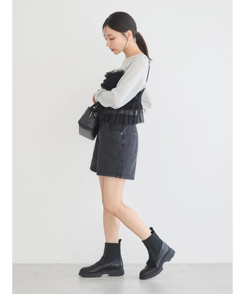 earth music&ecology（アースミュージックアンドエコロジー）の「ラメシアープルオーバー（インナーウェア/肌着・レディース・シルバー/ブルー/ブラック/ゴールド・S/M）」の17枚目の写真