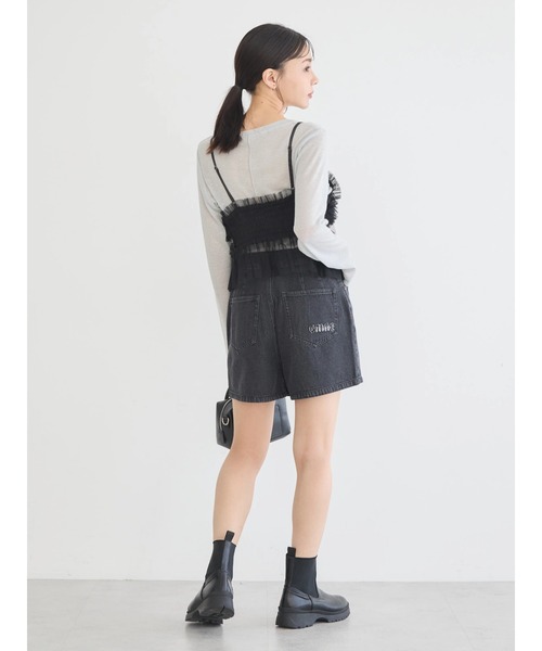 earth music&ecology（アースミュージックアンドエコロジー）の「ラメシアープルオーバー（インナーウェア/肌着・レディース・シルバー/ブルー/ブラック/ゴールド・S/M）」の18枚目の写真