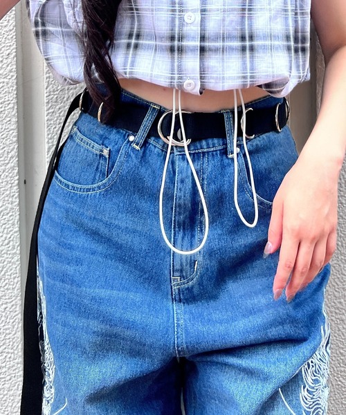 Figments（フィグメンツ）の「マルチラウンドバックルベルト（ベルト・レディース・その他1/その他2・FREE）」の11枚目の写真