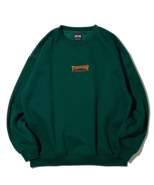 セール】【THRASHER / スラッシャー】裏起毛バック刺繍プリント