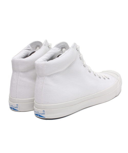 CONVERSE（コンバース）の「converse コンバース JACK PURCELL MID ジャックパーセル ミッド WHITE（スニーカー・メンズ・ホワイト・9h/8/8h/7/3/6h/7h/5h/11h/4/9/4h/5/3h/10h/6）」の4枚目の写真