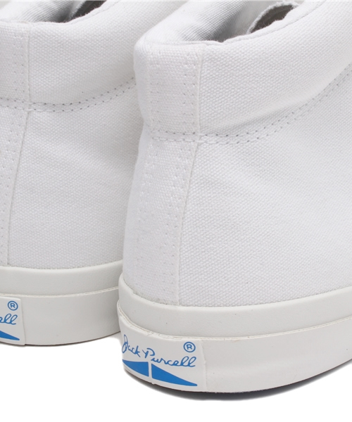 CONVERSE（コンバース）の「converse コンバース JACK PURCELL MID ジャックパーセル ミッド WHITE（スニーカー・メンズ・ホワイト・9h/8/8h/7/3/6h/7h/5h/11h/4/9/4h/5/3h/10h/6）」の8枚目の写真
