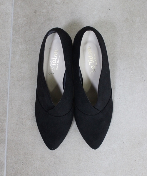 LE TALON（ルタロン）の「7.5CMスリットショートブーツ◆（ブーティ・レディース・ブラック/チャコールグレー/ボルドー・38/35.5/37/36.5/37.5/36）」の8枚目の写真