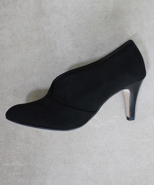 LE TALON（ルタロン）の「7.5CMスリットショートブーツ◆（ブーティ・レディース・ブラック/チャコールグレー/ボルドー・38/35.5/37/36.5/37.5/36）」の9枚目の写真