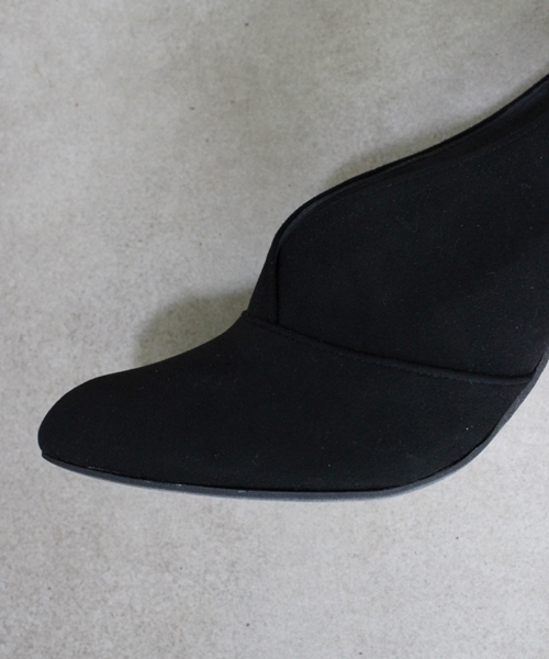 LE TALON（ルタロン）の「7.5CMスリットショートブーツ◆（ブーティ・レディース・ブラック/チャコールグレー/ボルドー・38/35.5/37/36.5/37.5/36）」の4枚目の写真