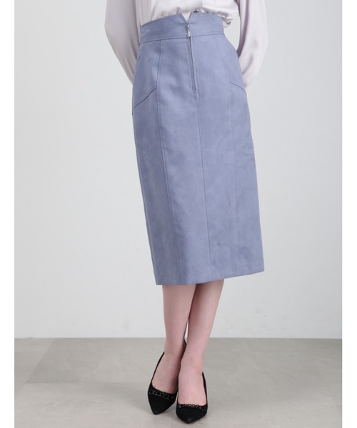 PINKY & DIANNE エルモザスエードビットスカート　ブルー 楽天市場】【SALE／40%OFF】エルモザスエードビットスカート