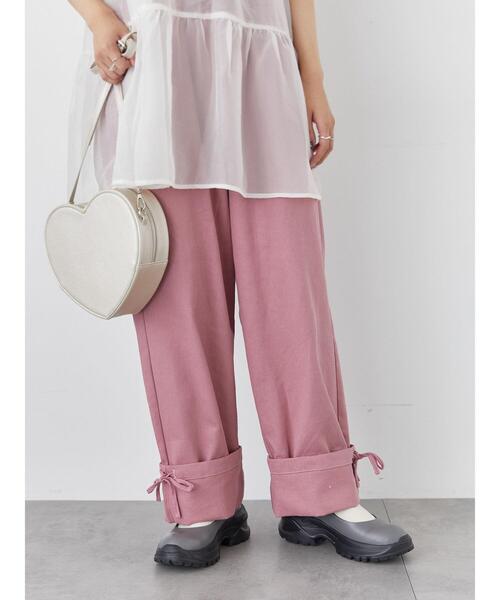 ehka sopo（エヘカソポ）の「裾リボンパンツ（その他パンツ）」 - WEAR
