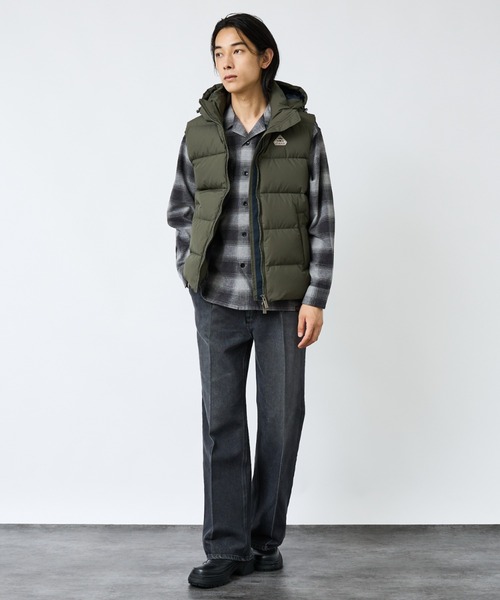 Pyrenex(ピレネックス)の「【PYRENEX / ピレネックス】HMY021 / SPOUTNIC MINI RIPSTOP VEST / スプ―トニック ミニリップストップ ベスト / ユニセックス(ダウンベスト・メンズ・ブラック/ネイビー/オレンジ/ブルー/イエロー/ブラウン/カーキ/ボルドー/ベージュ・M/L/XL/S)」の19枚目の写真