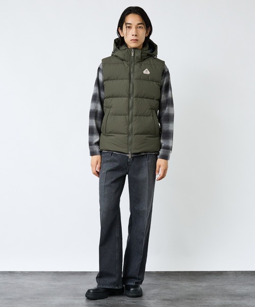 Pyrenex(ピレネックス)の「【PYRENEX / ピレネックス】HMY021 / SPOUTNIC MINI RIPSTOP VEST / スプ―トニック ミニリップストップ ベスト / ユニセックス(ダウンベスト・メンズ・ブラック/ネイビー/オレンジ/ブルー/イエロー/ブラウン/カーキ/ボルドー/ベージュ・M/L/XL/S)」の21枚目の写真