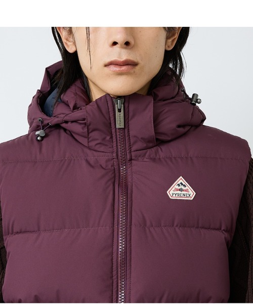 Pyrenex（ピレネックス）の「【PYRENEX / ピレネックス】HMY022/SPOUTNIC MINI RS VEST/スプートニック ミニ リップストップ ベスト（ダウンベスト・メンズ・ブラック/ネイビー/オレンジ/ブルー/イエロー/ブラウン/カーキ/ボルドー/ベージュ・M/L/XL/S）」の18枚目の写真