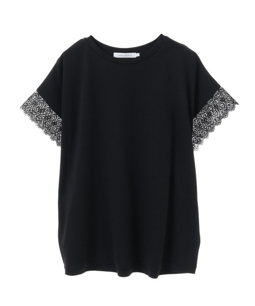 AMERICAN HOLIC(アメリカンホリック)の「レーススリーブカットプルオーバー(Tシャツ/カットソー・レディース・ブラック/オフホワイト/ブルー・M/L)」の19枚目の写真