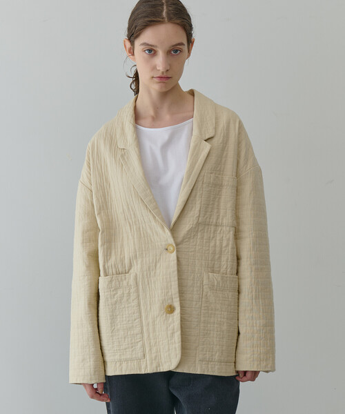 【セール】elsa esturgie | コットン テーラードジャケット WOMEN（テーラードジャケット）｜Bshop（ビショップ）