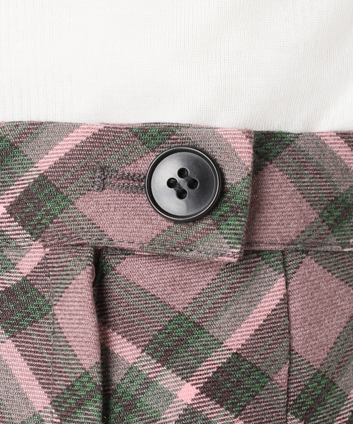 Oriens JOURNAL STANDARD（オリエンス ジャーナルスタンダード）の「チェックプリーツスカート（スカート・レディース・パープル/ピンク系その他・38/36）」の14枚目の写真