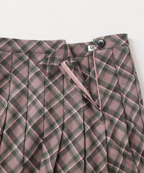 Oriens JOURNAL STANDARD（オリエンス ジャーナルスタンダード）の「チェックプリーツスカート（スカート・レディース・パープル/ピンク系その他・38/36）」の16枚目の写真