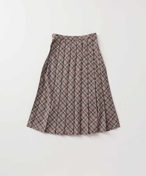Oriens JOURNAL STANDARD（オリエンス ジャーナルスタンダード）の「チェックプリーツスカート（スカート・レディース・パープル/ピンク系その他・38/36）」の17枚目の写真