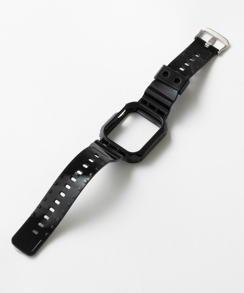 emonique(エモニーク)の「スマートウォッチバンド付きケース Apple Watch バンド【38/40/41/42/44/45mm対応】(デジタル腕時計・レディース・ホワイト/ブラック/ピンク/グリーン/クリアブラック/クリア/クリアブルー/ベビーピンク・38/42)」の13枚目の写真