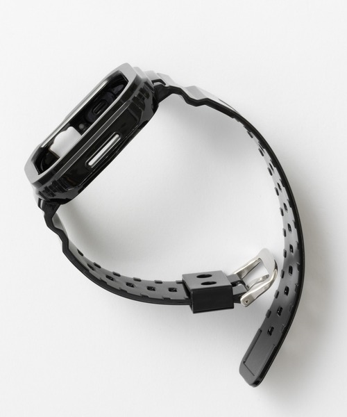 emonique(エモニーク)の「スマートウォッチバンド付きケース Apple Watch バンド【38/40/41/42/44/45mm対応】(デジタル腕時計・レディース・ホワイト/ブラック/ピンク/グリーン/クリアブラック/クリア/クリアブルー/ベビーピンク・38/42)」の11枚目の写真