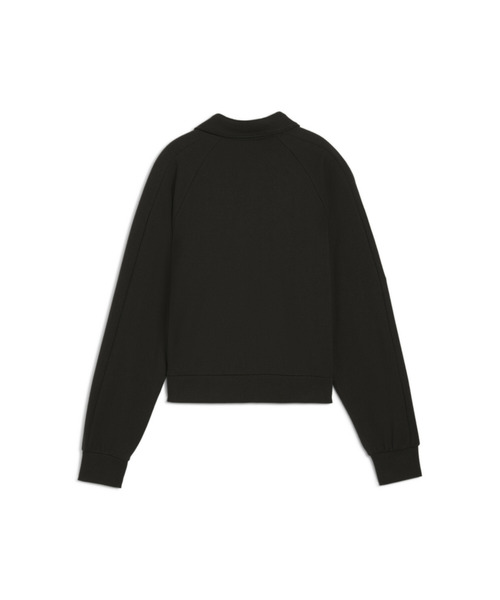 PUMA(プーマ)の「PUMA プーマ ウィメンズ T7 トラックジャケット(ジャージ・レディース・ブラック/ブラック×ホワイト・LARGE/MEDIUM/SMALL/X-LARGE)」の6枚目の写真