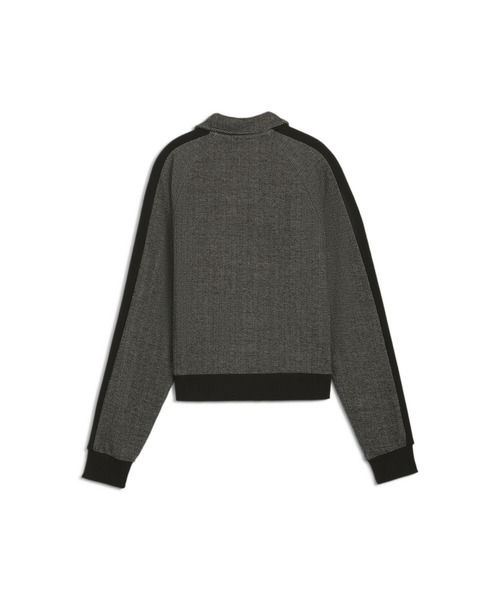 PUMA(プーマ)の「PUMA プーマ ウィメンズ T7 トラックジャケット(ジャージ・レディース・ブラック/ブラック×ホワイト・LARGE/MEDIUM/SMALL/X-LARGE)」の12枚目の写真