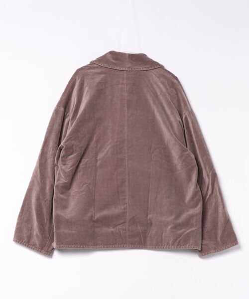 GOOD DEAL（グッドディール）の「EASY TO WEAR CTN VELOUR JACKET（その他アウター・メンズ・ブラウン・L）」の2枚目の写真