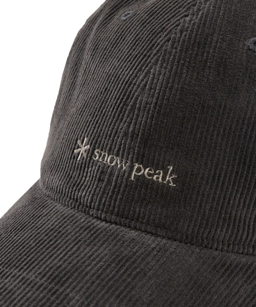 SNOWPEAK■Corduroy ball cap ■送料込 Corduroy Ball Cap(キャップ)|Snow Peak(スノーピーク)の