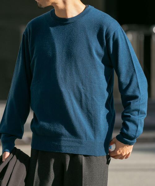 【セール】ウォッシャブルストレッチクルーネックニット（ニット/セーター）｜URBAN RESEARCH ROSSO MEN（アーバンリサーチロッソメン）