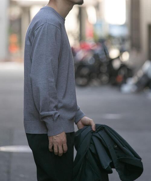 【セール】ウォッシャブルストレッチクルーネックニット（ニット/セーター）｜URBAN RESEARCH ROSSO MEN（アーバンリサーチロッソメン）