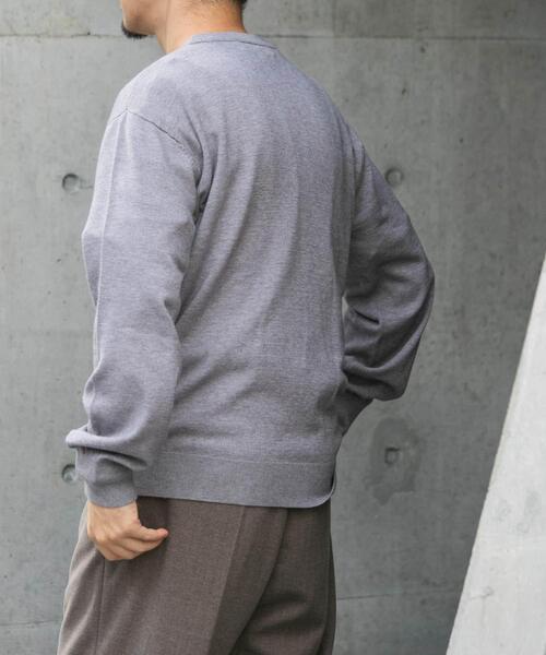 【セール】ウォッシャブルストレッチクルーネックニット（ニット/セーター）｜URBAN RESEARCH ROSSO MEN（アーバンリサーチロッソメン）