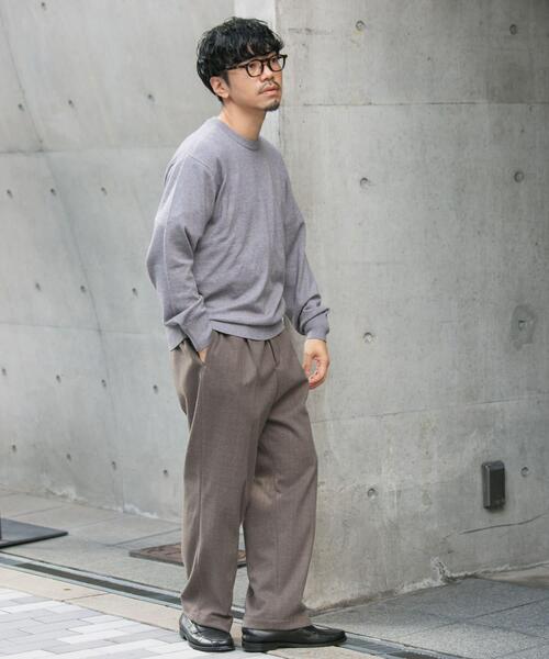 【セール】ウォッシャブルストレッチクルーネックニット（ニット/セーター）｜URBAN RESEARCH ROSSO MEN（アーバンリサーチロッソメン）