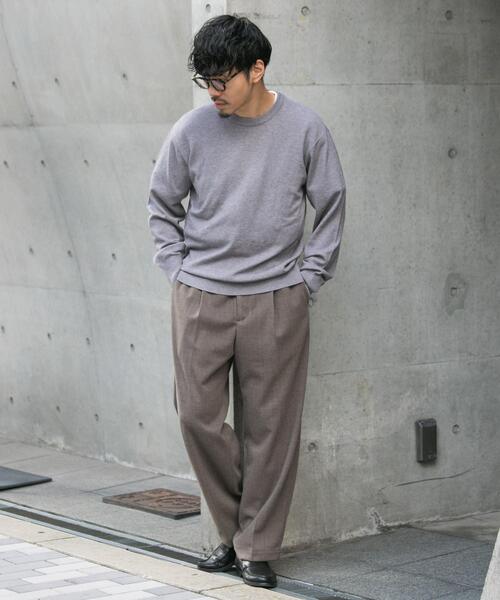 【セール】ウォッシャブルストレッチクルーネックニット（ニット/セーター）｜URBAN RESEARCH ROSSO MEN（アーバンリサーチロッソメン）