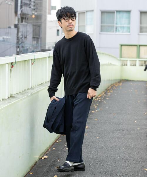 【セール】ウォッシャブルストレッチクルーネックニット（ニット/セーター）｜URBAN RESEARCH ROSSO MEN（アーバンリサーチロッソメン）