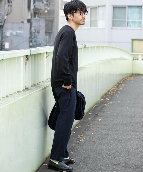 【セール】ウォッシャブルストレッチクルーネックニット（ニット/セーター）｜URBAN RESEARCH ROSSO MEN（アーバンリサーチロッソメン）