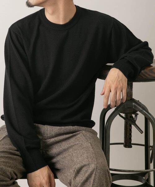 【セール】ウォッシャブルストレッチクルーネックニット（ニット/セーター）｜URBAN RESEARCH ROSSO MEN（アーバンリサーチロッソメン）