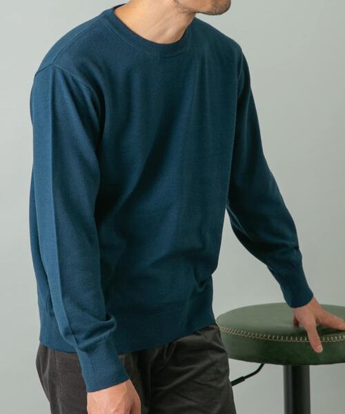 【セール】ウォッシャブルストレッチクルーネックニット（ニット/セーター）｜URBAN RESEARCH ROSSO MEN（アーバンリサーチロッソメン）